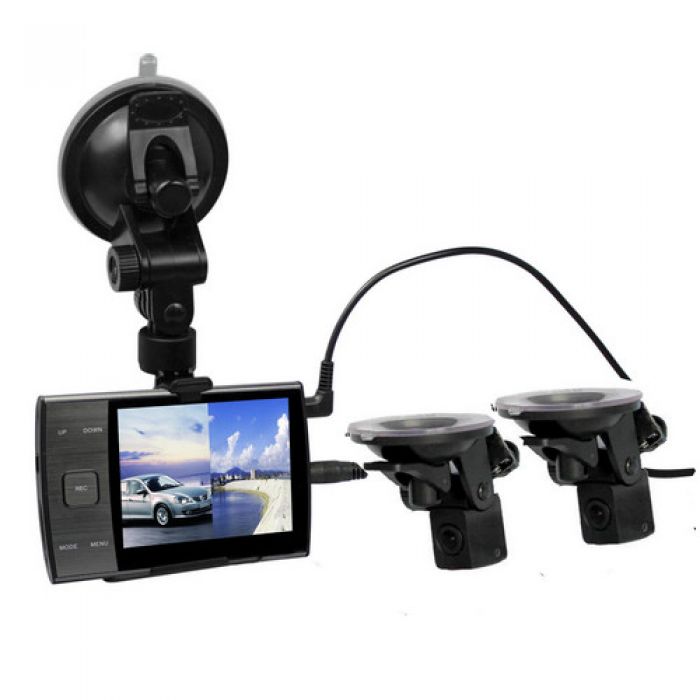 Видеорегистраторы с двумя камерами