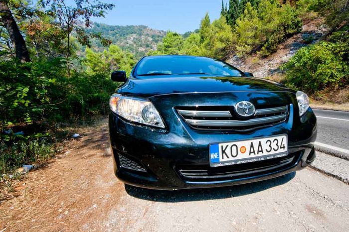 Аренда автомобиля в Черногории