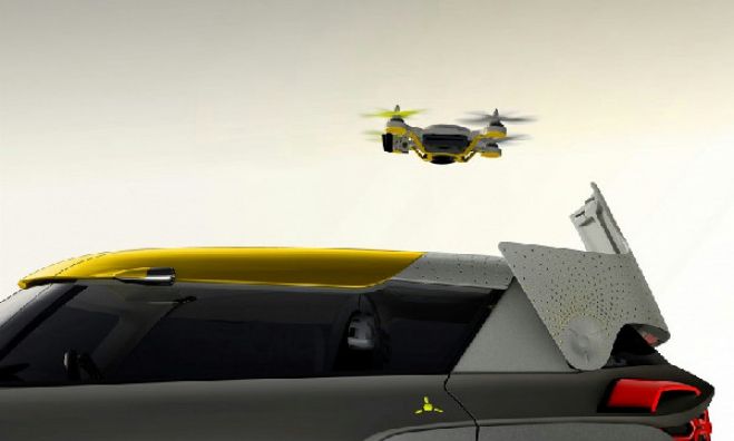 Концепт-кар Renault Kwid снабдят квадрокоптером