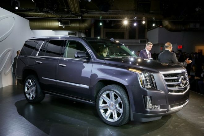 В Нью-Йорке представили Cadillac Escalade