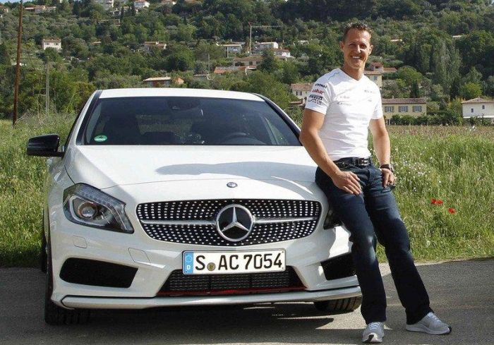 Михаэль Шумахер тестирует новый Mercedes-Benz C-Class