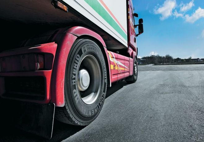 Компания Continental разработала новый тип грузовых шин