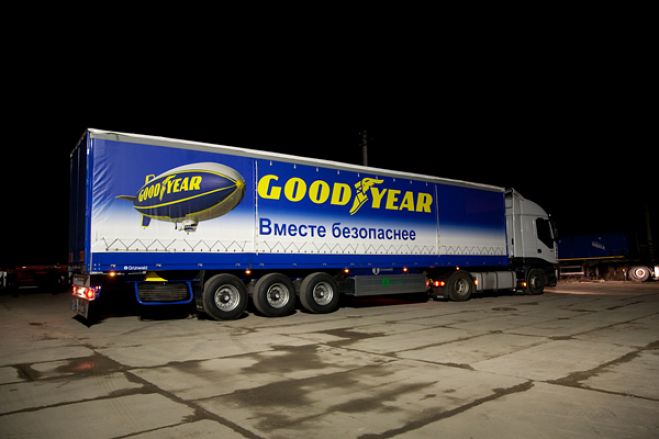 Компания Goodyear начала производить грузовые шины в России