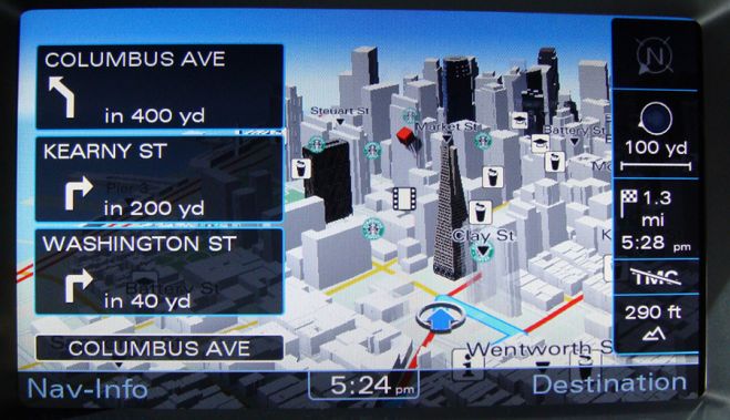 GPS навигация и Audi