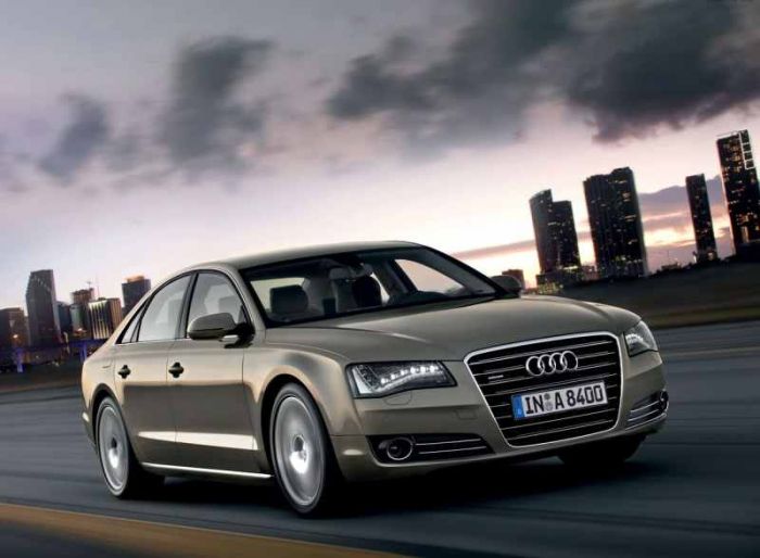 Интересная информация о Audi A8