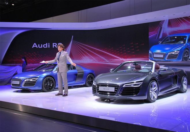 Мировая премьера спорткаров Audi пройдет в Москве