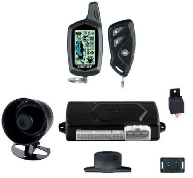 Автосигнализация для защиты от угона