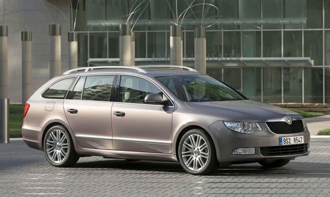 Российская премьера Skoda Superb Combi